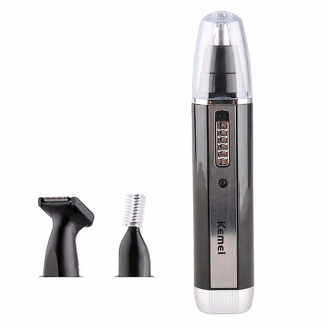 Multifunctional 3-In-1 Electric Nose Hair Trimmer Rechargeable Shaver Clipper Shaving Scraping Shaping Device Safe Face Care