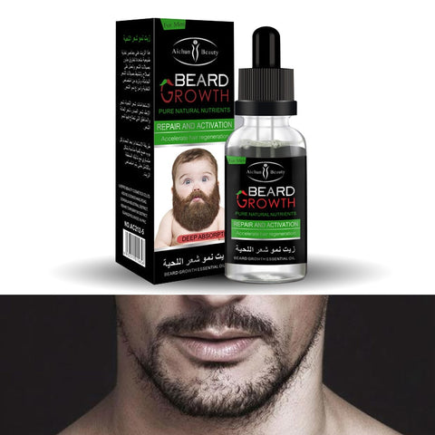 New 2018 Aichun Brand Beard Growth Men Skin Care Pure Natural Nutrients Repair and Activation Beard Growth Essential Oil