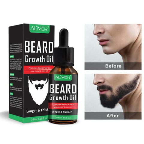 NEW Men Liquid Hair Beard Growth Essential Oil Hair Enhance Curing Oil for Men Hair Beard Care Articles Beauty Accessories Tools